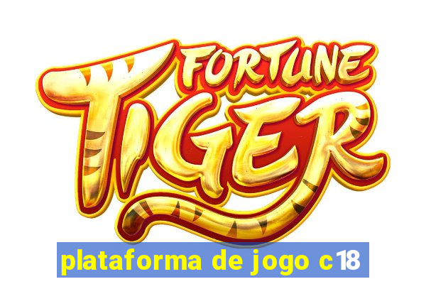 plataforma de jogo c18
